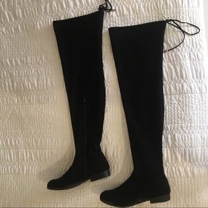 Black Over The Knee Boots